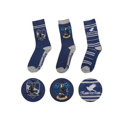 pack-3-calcetines-ravenclaw-harry-potter