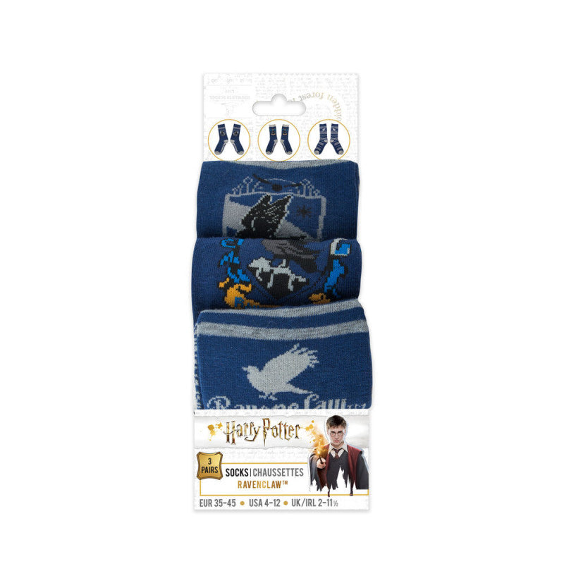 pack-3-calcetines-ravenclaw-harry-potter