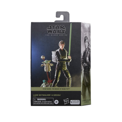 Set Figuras Articuladas Luke Skywalker y Grogu - Star Wars Black Series
