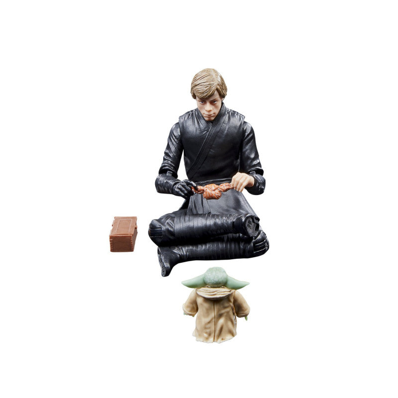 Set Figuras Articuladas Luke Skywalker y Grogu - Star Wars Black Series