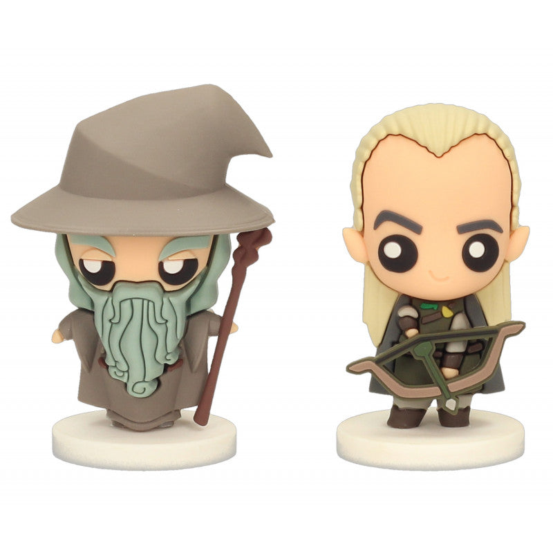 Set Figuras Pokis Gandalf y Légolas - El Señor de los Anillos 6cm