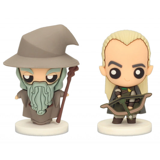 Set Figuras Pokis Gandalf y Légolas - El Señor de los Anillos 6cm