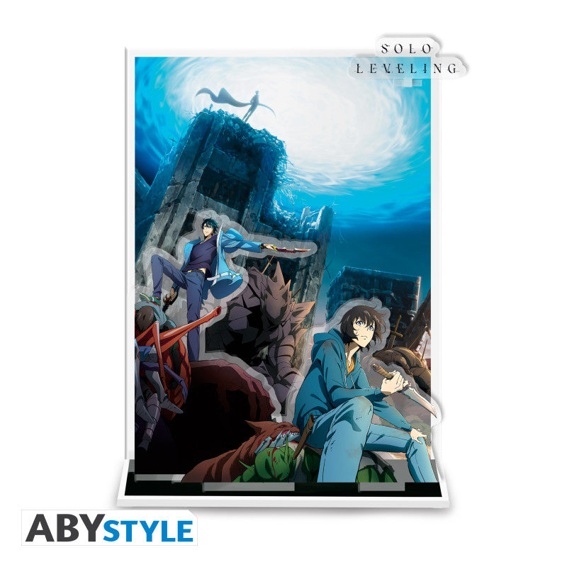 Figura Acrílica Diorama Temporada 1 - Solo Leveling 16cm