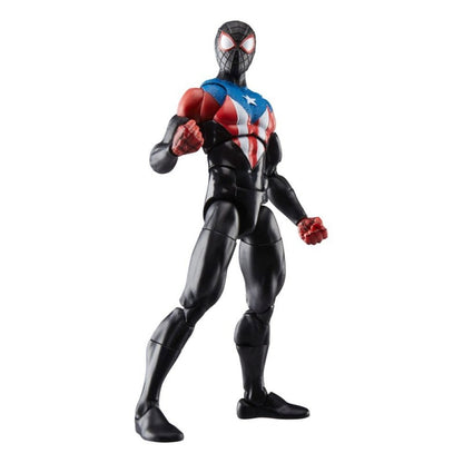 Figura Articulada Miles Morales Boricua Suit - Spiderman 2 Marvel Gamerverse Legends