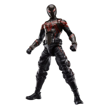 Figura Articulada Miles Morales Brooklyn 2099 Suit - Spiderman 2 Gamerverse Marvel Legends