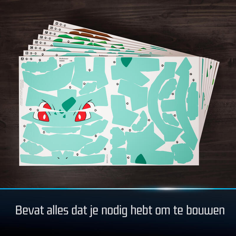 Model Kit Bulbasur - Pokémon 33cm