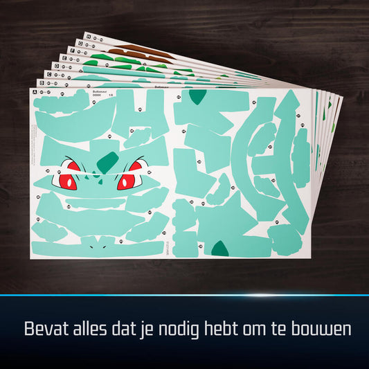 Model Kit Bulbasur - Pokémon 33cm