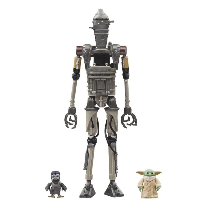 Set Figuras Articuladas IG-12, Grogu & Anzellan - Star Wars Vintage Collection