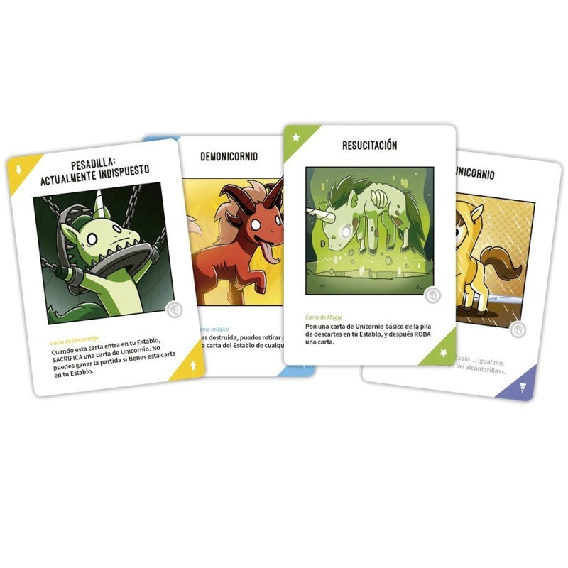 Juego de Mesa Unstable Unicorns para Niños