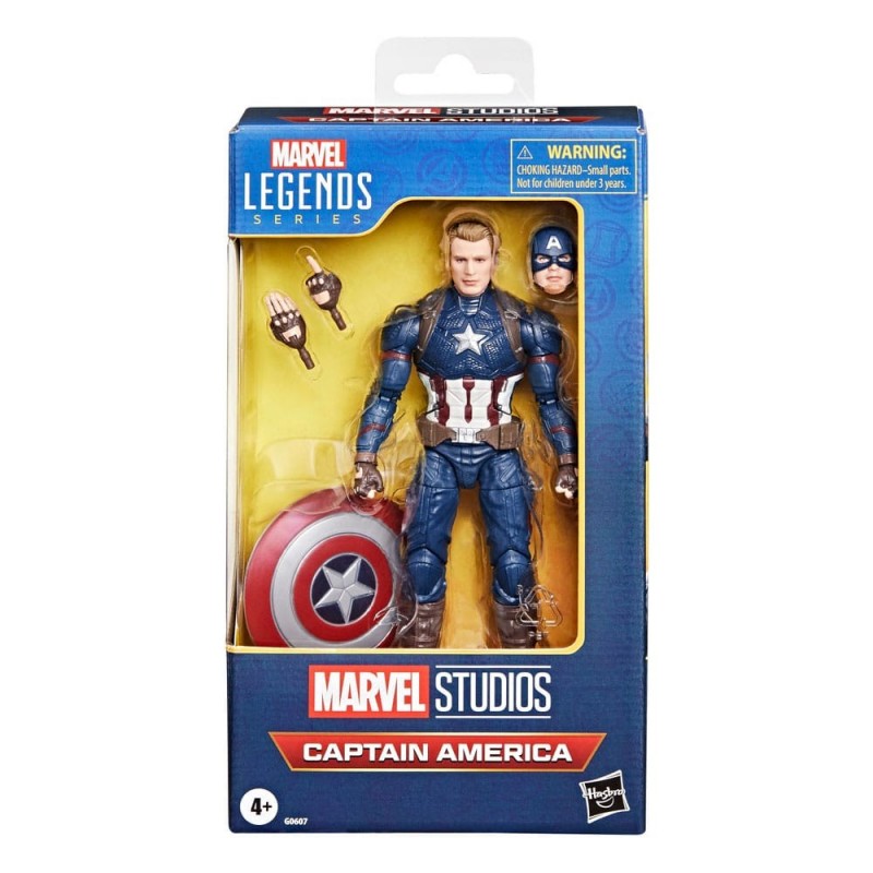 Figura Articulada Capitán América - Los Vengadores Marvel Legends